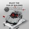 Non-Toxic 684Pcs Technical Boomerang Racing Car Super Car Building Blocks City Control Sports Vehicle Bricks Toys For Kids Desktop Deco