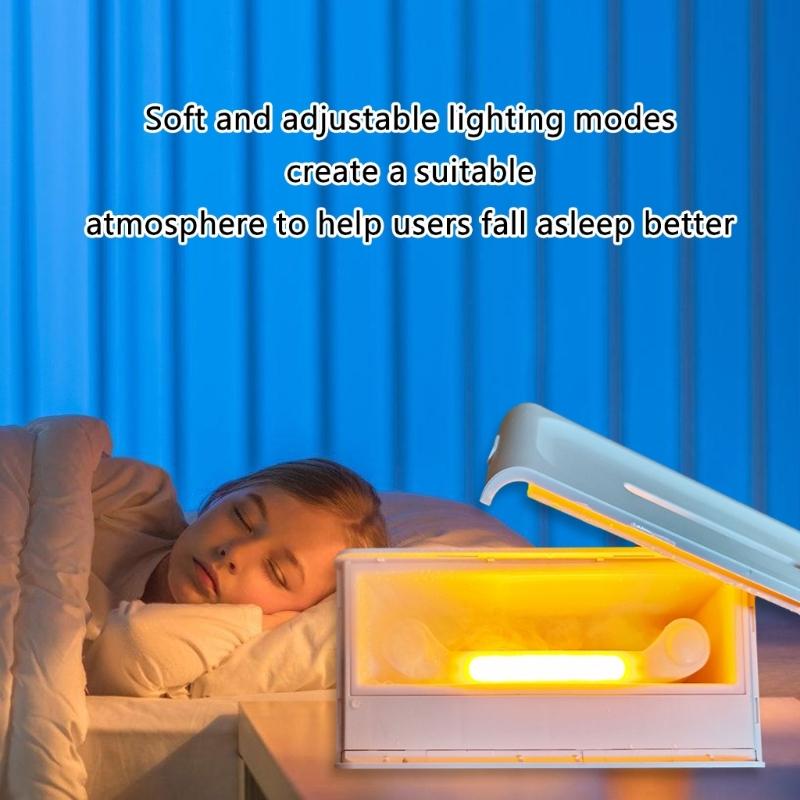 Multifunctional Aromas Humidifier and Night Lights with Bluetooth-compatible Speaker for Relaxing