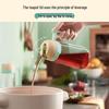 Auto Open/Close Leak-Proof Glass Oil Dispenser