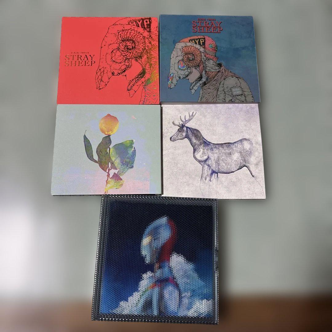 

[USED] Kenshi Yonezu CD single album set sale