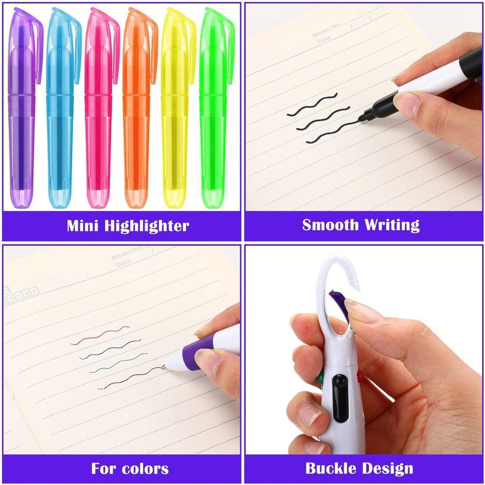 Gift Retractable Nurse Pen Set Multi-Functional LED Light Badge Reel ID Badge Holder Office