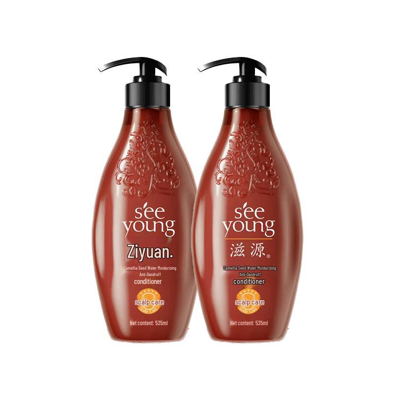

Ziyuan Tea Seed Smooth & Anti-Frizz Hair Conditioner (2 x 535ml)