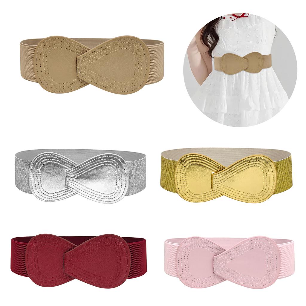 Fashionable Wide Waist Belt for Female Teens Elastic Corset Belt Waist Shaping Cincher All Matching Waist Accessories