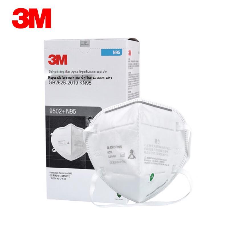 3M 9502+ N95 Anti-Particulate Respirator Mask Standard