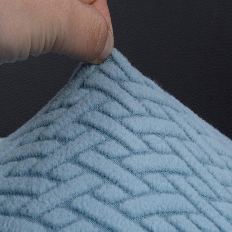 85x50cm Solid Color Elastic Knitted Fleece Fabric For Sofa Covers, Throw Pillows, Handmade DIY Chair Cover Fabric TJ20510