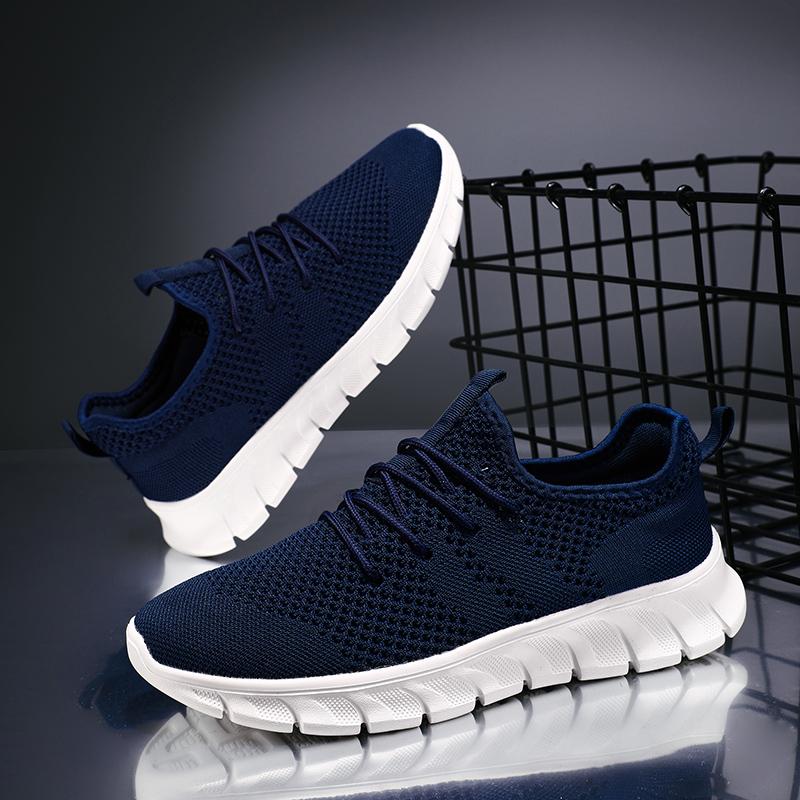 

Men s Breathable Vulcanize Shoes Lightweight Running Walking Shoe Lace-up Anti-slip Casual Sneakers Zapatillas de Hombre Size 36 45 білий