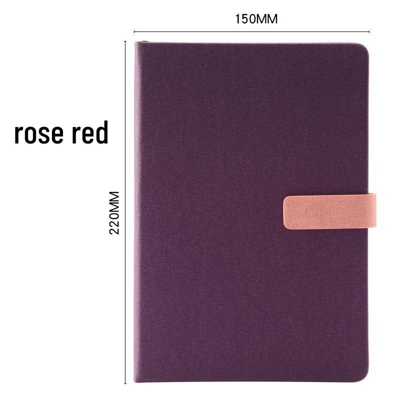 Color-Block Meeting & Gift Notebook Set: Business, Creative Office, Student Supplies A5 розы красного