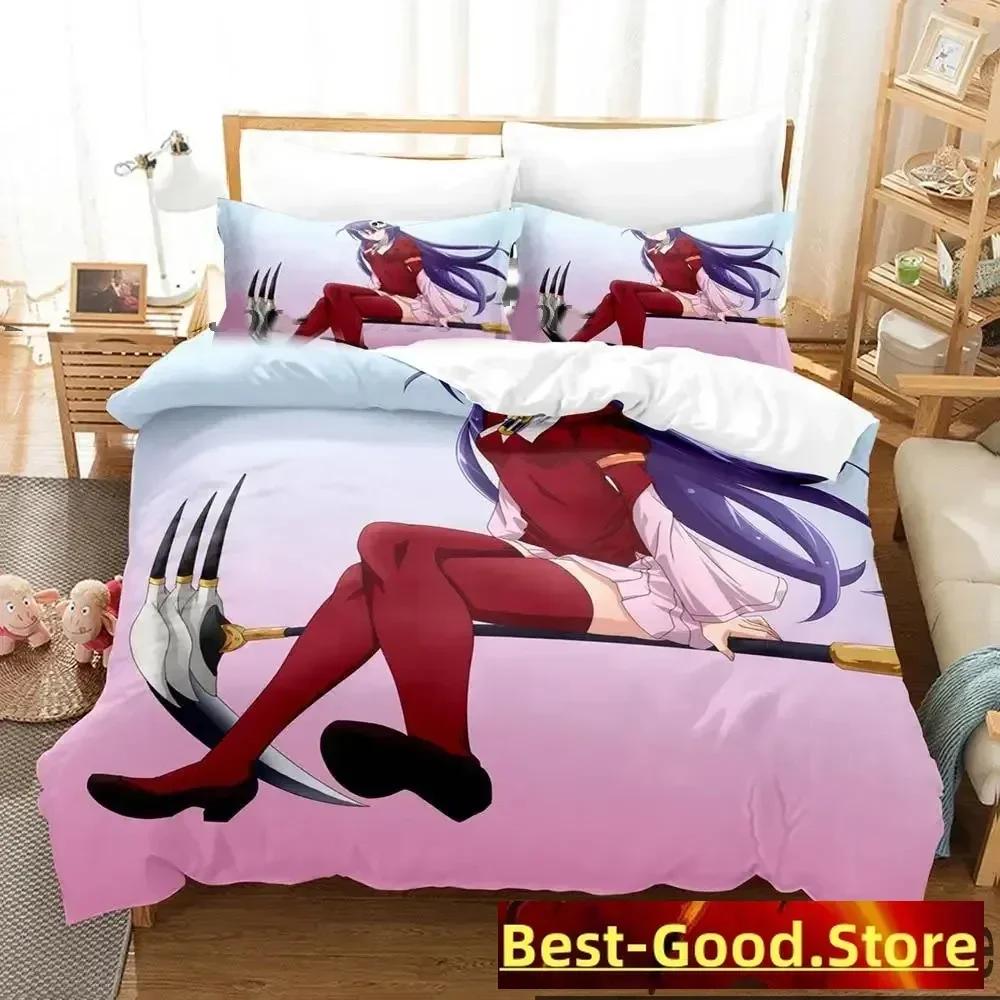 3D Print Anime The World God Only Knows Bedding Set Boys Girls Twin Queen King Size Duvet Cover Pillowcase Bed Boys Adult
