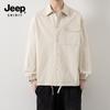 JEEP SPIRIT Men's Casual Lapel Workwear Jacket