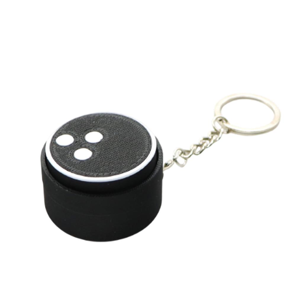 3d Printed Button Decompression Keychain, Press-And- Decompression Toy, Portable Pendant, Study Stress Relief Gadget, Unisex Keychain
