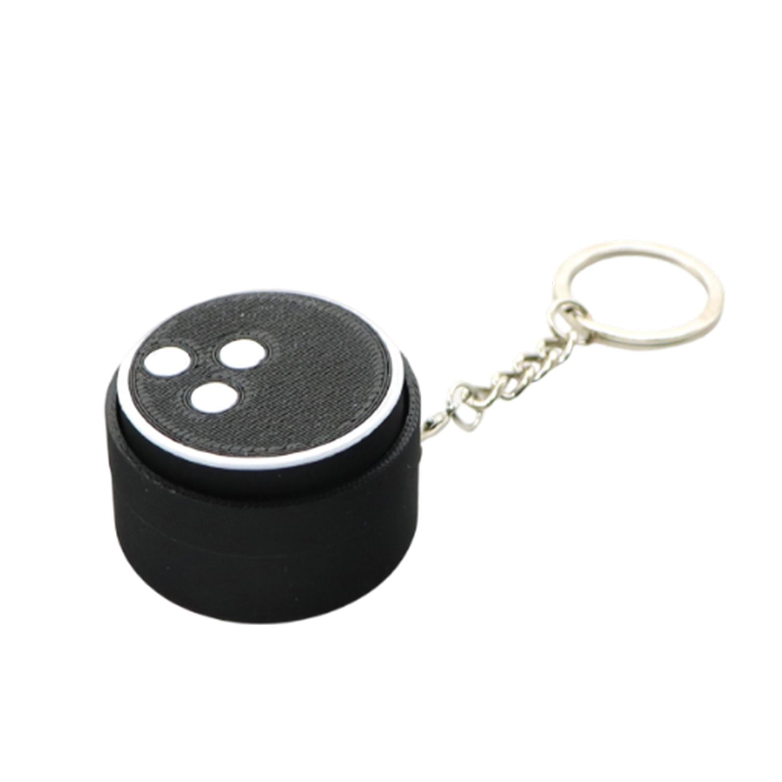3d Printed Button Decompression Keychain, Press-And- Decompression Toy, Portable Pendant, Study Stress Relief Gadget, Unisex Keychain One Size