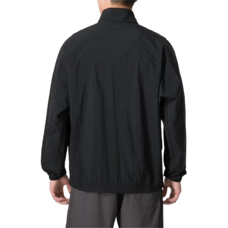 adidas Relaxed Jacket with Mono Logo Men Outerwear Black IT3954
