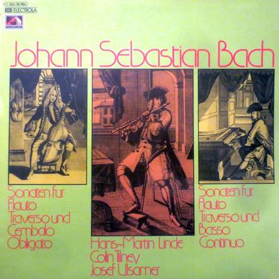 LP Record JOHANN SEBASTIAN BACH  HANSMARTIN  Sonaten Fr Flauto Traverso Und Cem 64263 EMI Electrola 1975 Germany Classical Used