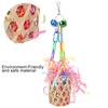 Bird Chewing Toys Colorful Shredder Basket Chewing Toys Foraging Hanging Basket for Parrots