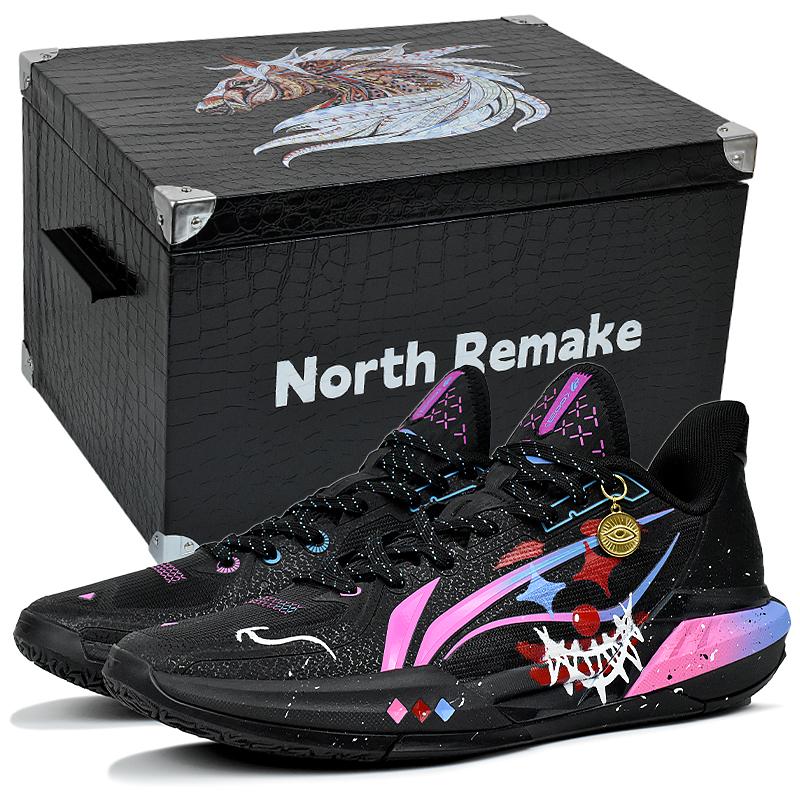 

Li Ning Light Speed 3 Basketball Shoes Men s Low top Black, Purple, Pink ABPV005-5(Team1676-S-BOX) 45