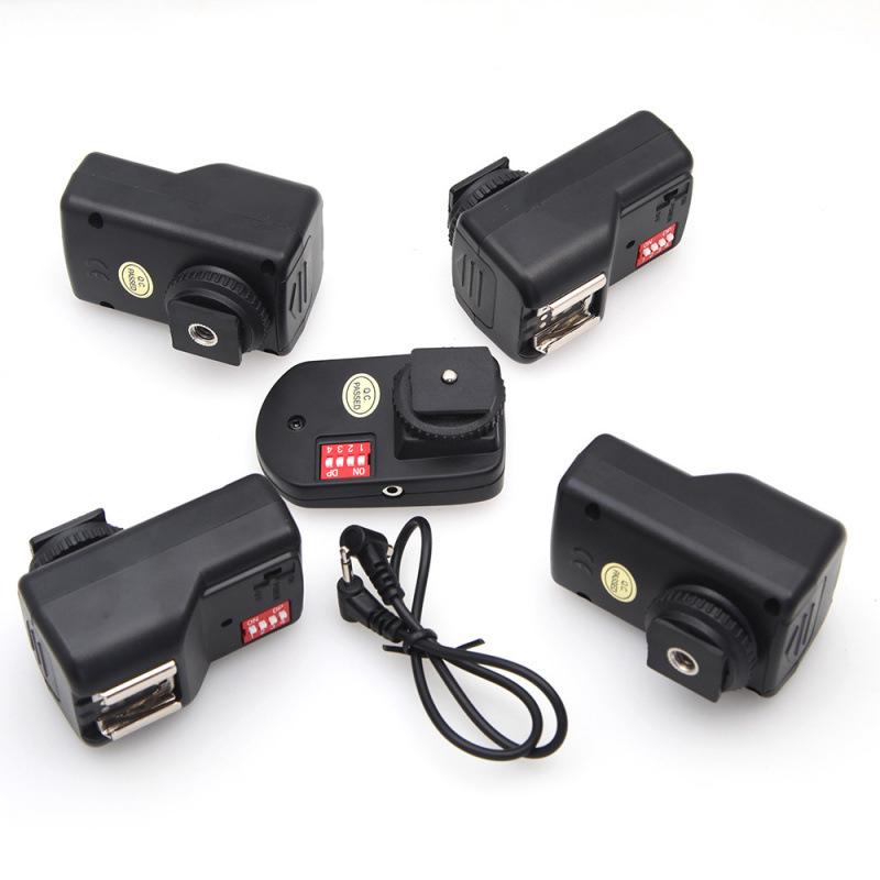 8VLOGLITE PT-04 Wireless Hot Shoe Trigger for One-to-Four Camera Flash