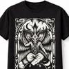 Baphomet Occult Satanic Gothic Demon Graphic Unisex TShirt