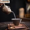 111ml Gilt Rust Glaze Mountain Teacup Japanese Tea Bowl Set Of Cups Tea-tasting Meditation Cup Chazhan Master Cups Tea Ceremony