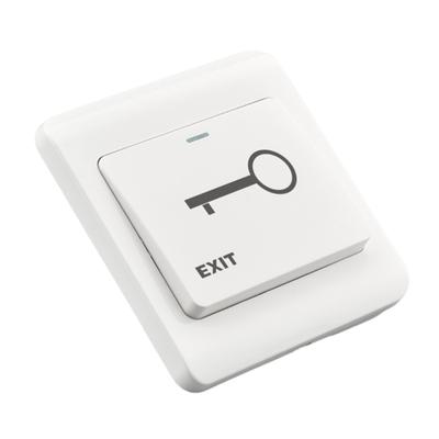 Concealed Installation Door Switches Button Plastic Access Control Switches Door Entry Button for Door Access Control