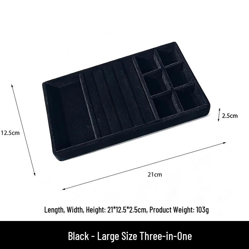 Schmuckaufbewahrungsbox & Schreibtisch-Organizer für Make-up, Ohrringe, Armbänder, Ringe