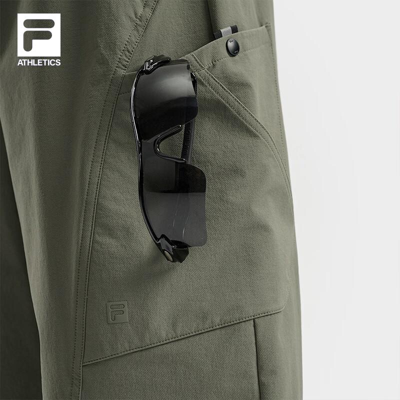 FILA Women's Woven Straight-Leg Pants