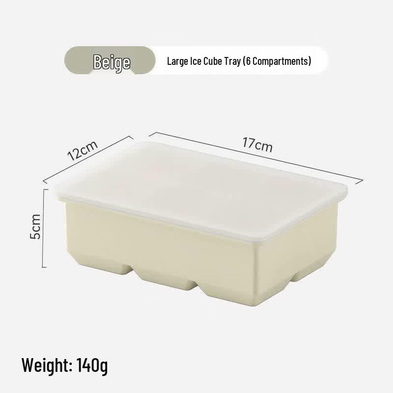 Food-Grade Large Square Ice Cube Mold