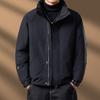 2025 Men's Daily Short  Jacket Fleece-Lined WindproofWarm thickened coat