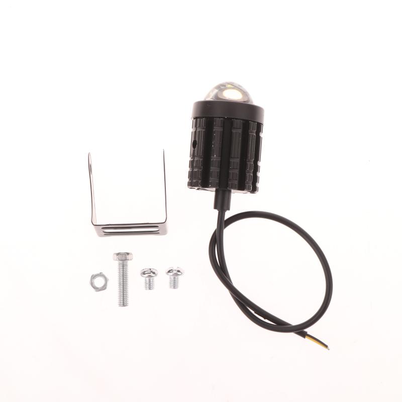 1/2Pcs Universal Dual Color Spotlights Motorcycle Led Headlight Mini Driving Light Motorbike Truck Trailer Off-Road Accessories
