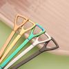 Set of 3 Steel Tea Spoon Small Household Ice Cream Spoons and Fork Kitchenwares