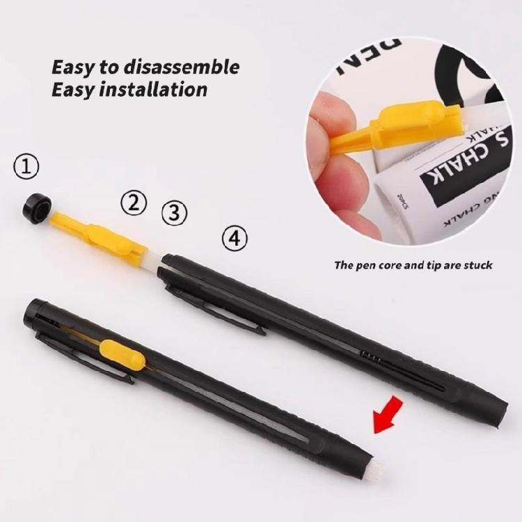 Disappearing Chalk Pen For Sewing Projects High Temperatures Erases Function Designs ABS Materials