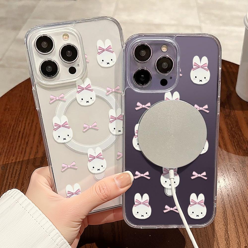 Magnetic Phone Case for iPhone 12 14 16 17 Pro 17 16 15 14 13 12 Pro Max  12 13 14 15  16 High Quality Shockproof Shell Full Protection Cute Style