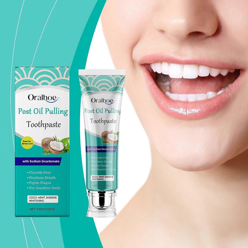 Toothpaste gently cleans odor, stains, dirt, and protects teeth for daily