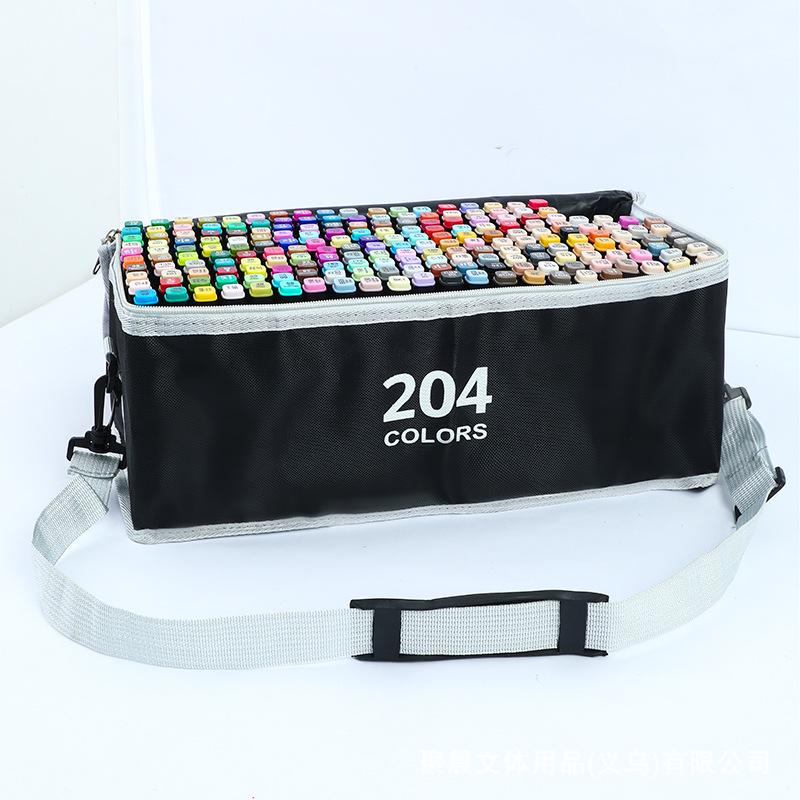 48-Color Dual Tip Alcohol-Based Marker Set for Kids, Quick-Drying Art Pens