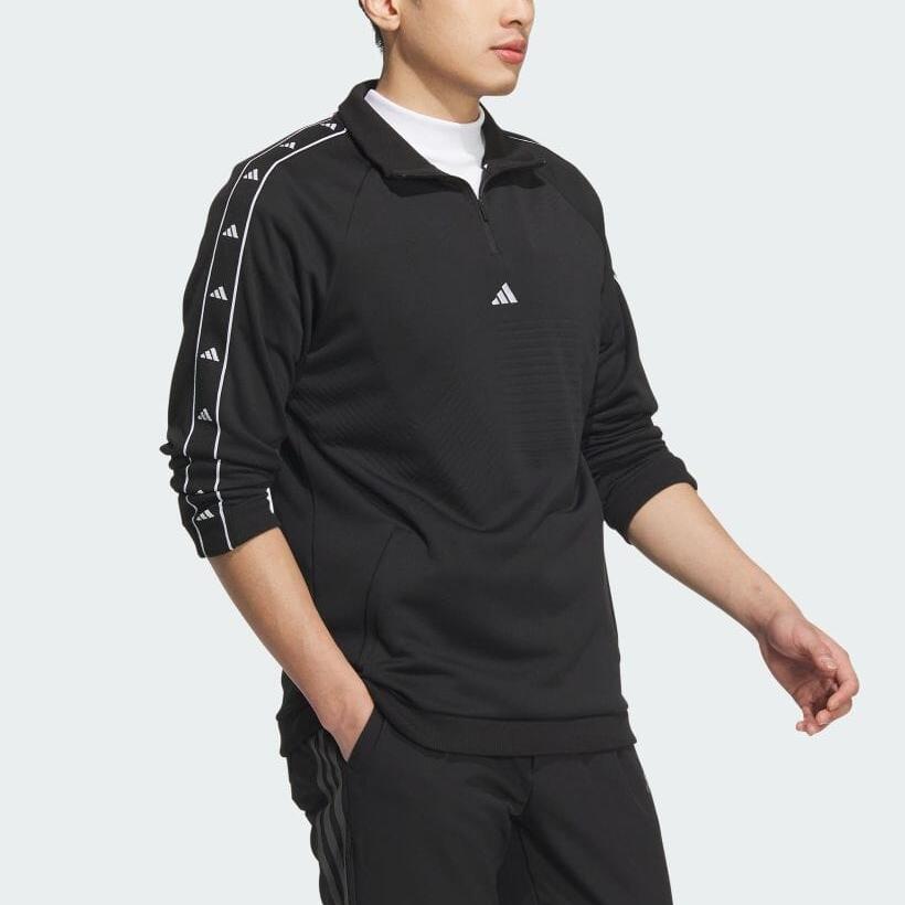 Adidas Thermal Fleece Archive Soft Comfortable Long Sleeve Jacket Unisex Jacket Black IM7238