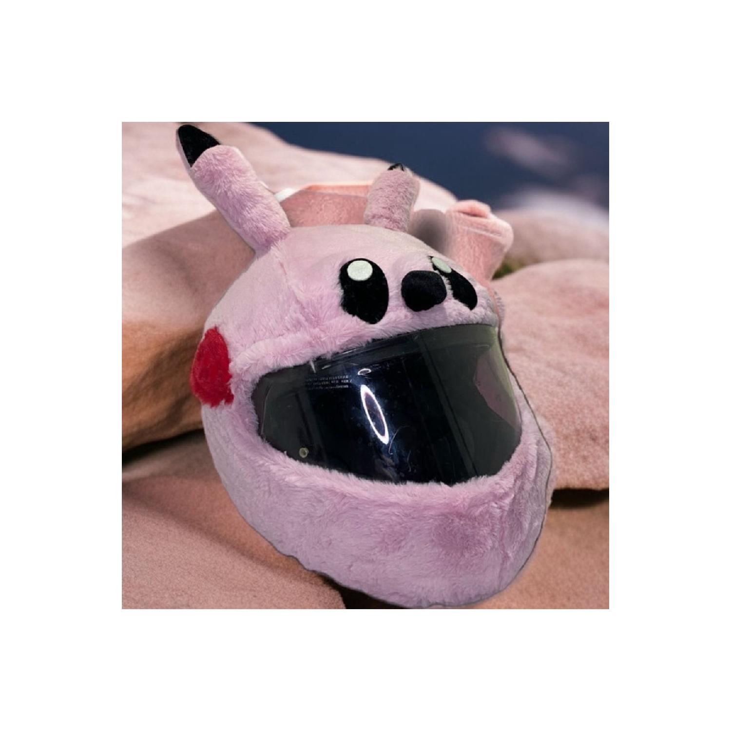 

Плюшеві чохли для шоломів Чохли для шоломів Прикраси для шоломів Аксесуари для шоломів Захист шолома Мотоциклетний шолом рожевий