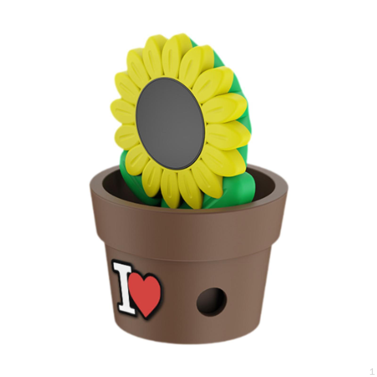 

Silicone Watch Charging Holder Station Ornament Display Decoration Smartwatch Sunflower