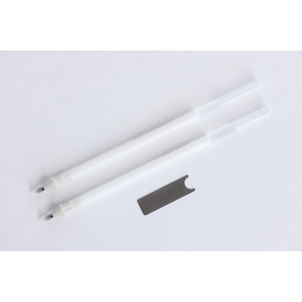 Clover (Clover) Iron Chaco Pen (White) Refills, Pack of 2