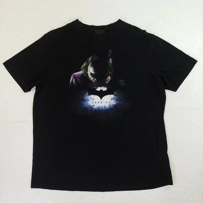 Batman T-shirt The Dark Knight Storlek S-5XL 2008 Joker Filmreklam Återtryck Unisex T-shirt
