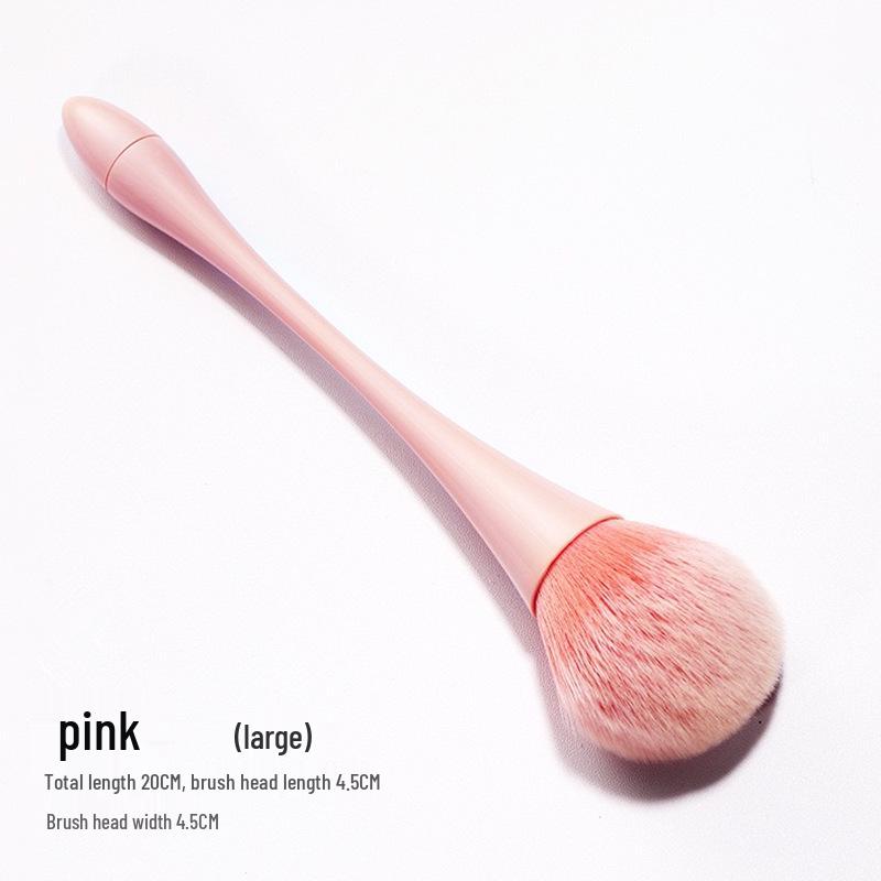 

Slim Waist Makeup & Setting Powder Brush Set - Soft, Versatile Beauty Tools for Blush Application in Small & Large Sizes.