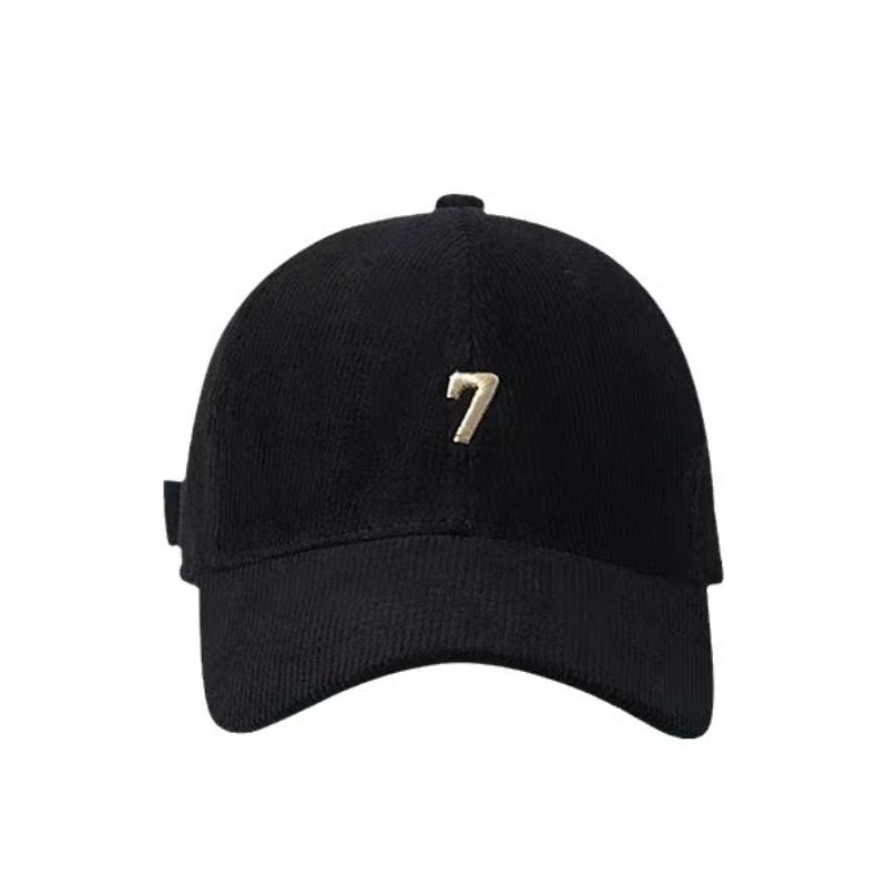 Fashion Soft Top Baseball Cap for Men Women New Corduroy Embroidered 3D Snapback Cap and Girls Small Face 58-60cm Gorras Bone