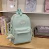 School bag female college student small fresh girl versatile spring outing going out backpack lightweight junior high school student class backpack