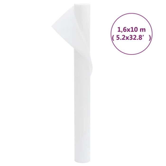 VidaXL Toison végétale 70 g-m² 10x1,6 m 364857