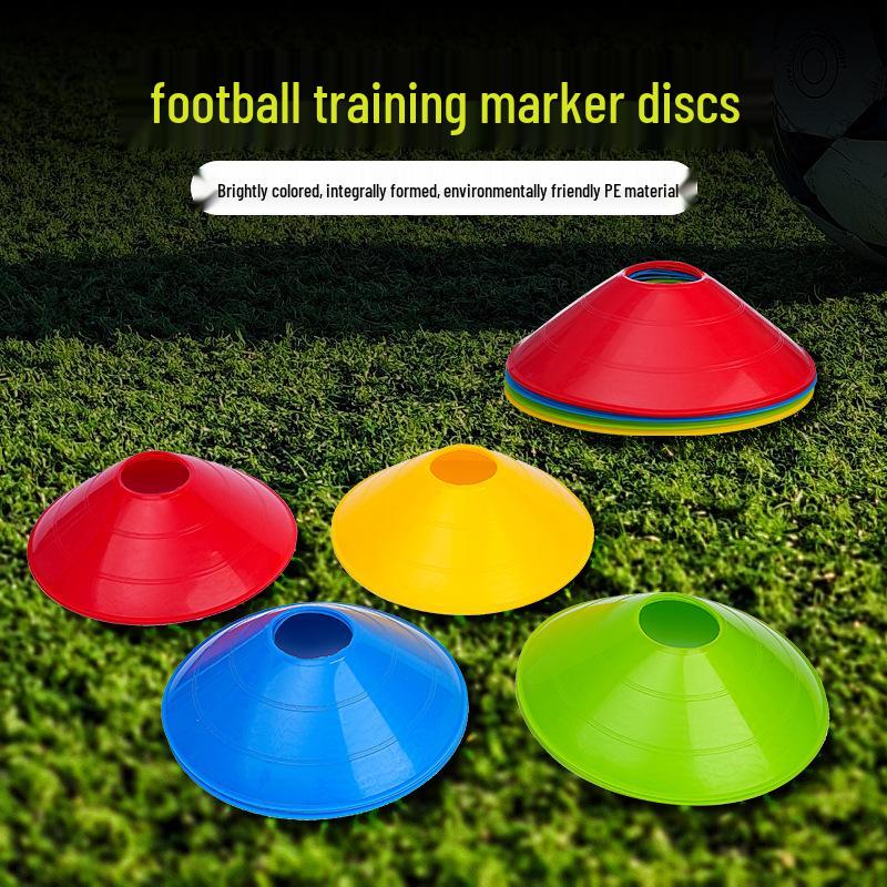 Children's Training Marker Disc for Football, Basketball & Volleyball - 23g Non-Slip, Thickened Obstacle Gear.