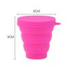 1PC Portable Menstrual Cup Collapsible Silicone Cup Sterilizing Cup Feminine Hygiene Product
