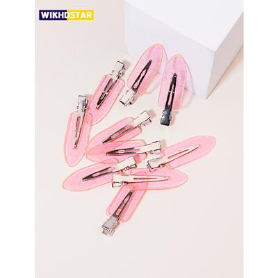 10 stuks naadloze mode meisje transparante haarclips, make-up gezichtsaccessoire clips styling haarclips Speciaal voor echt haar pruiken