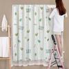 1 Pc Cartoon Pattern Blackout Curtains No Drill Bedroom Curtains Double Layer Curtain  Girl