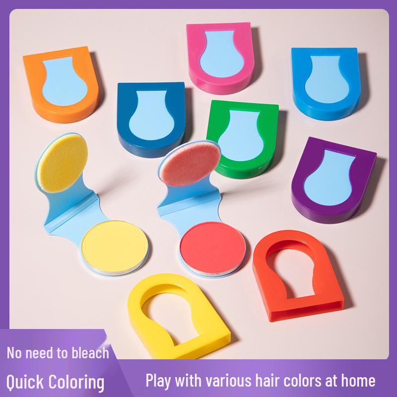 Temporary Colorful Hair Powder for Braids