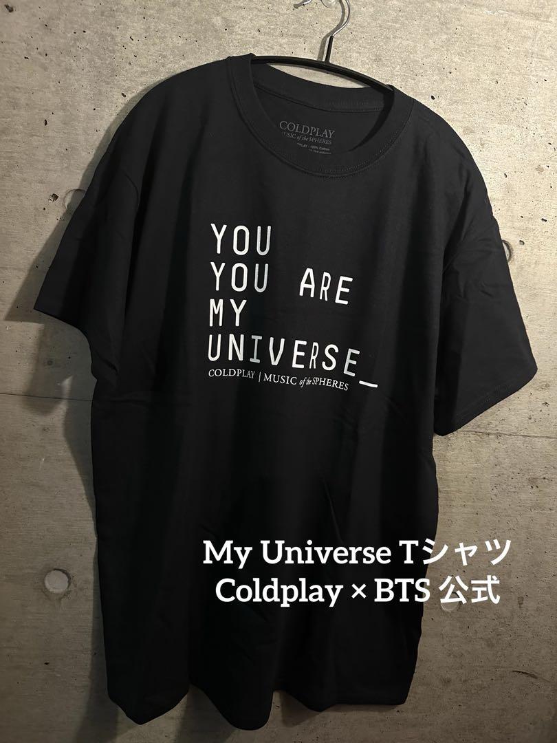 

[USED] My Universe T-shirt Coldplay x BTS Official L JIN