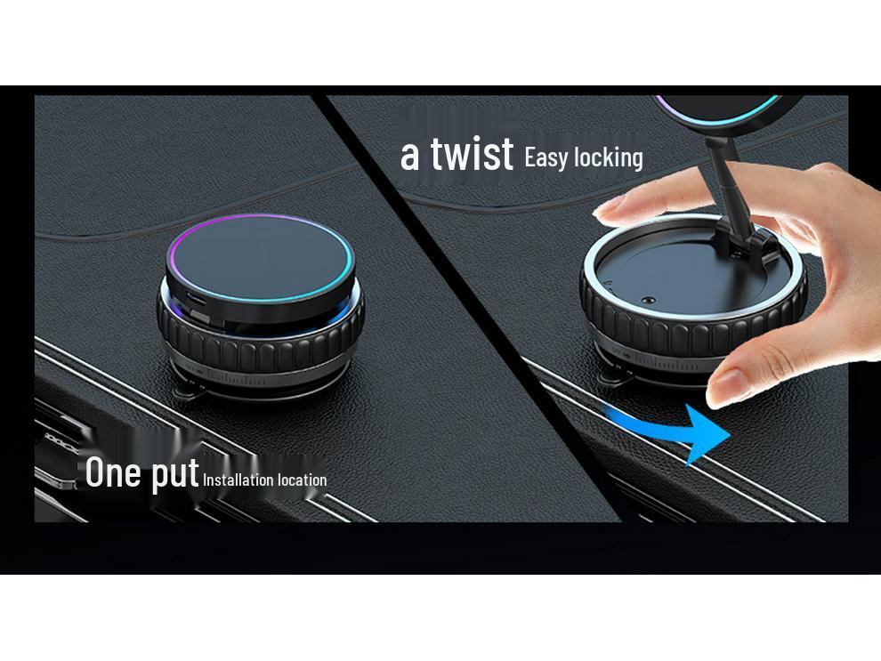 Magnetisches Kabelloses Autoladegerät mit MagSafe für Apple Handys - Schnellladefunktion & Navigation