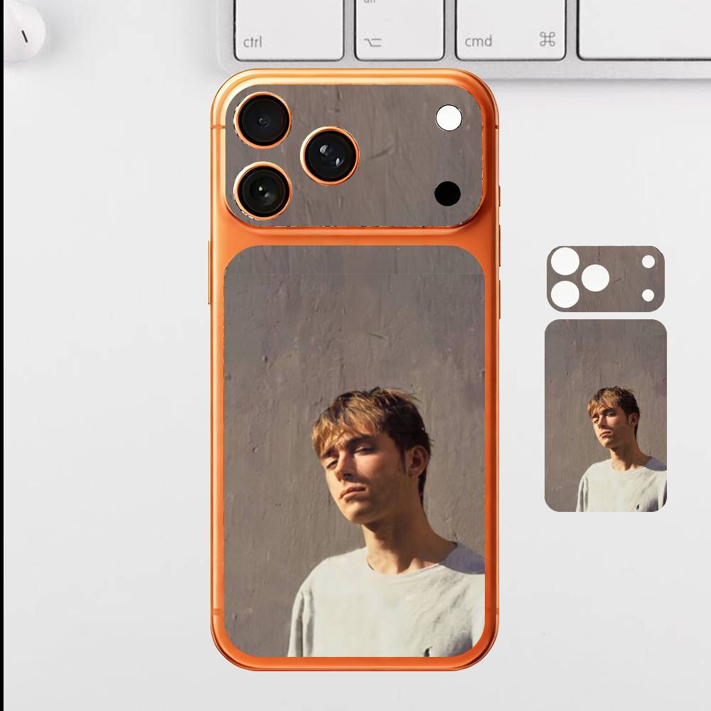 

D-Damon A-Albarn Plain Decal Skin for iPhone17 Pro Max Mini Back Film Cover Wrap Screen Protector Anti-scratch Durable Sticker iPhone17promax